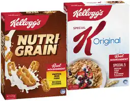IGA Kellogg’s Cereal Nutri-Grain 470g, Special K Original 500g or Coco Pops 535g offer