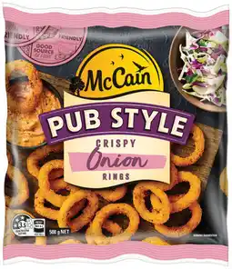 IGA McCain Pub Style Crispy Onion Rings offer