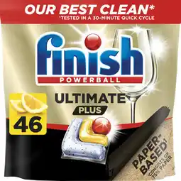 IGA Finish Ultimate Plus Dishwashing Tablets Lemon offer