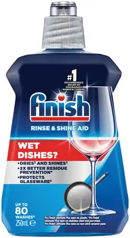 IGA Finish Rinse & Shine Aid offer