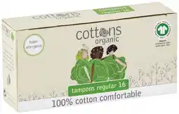 IGA Cottons Organic Tampons Selected Varieties offer
