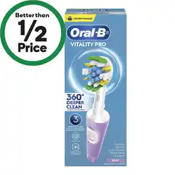 Woolworths Oral-B Vitality Pro Electric Toothbrush offer