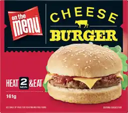 IGA On The Menu Burger 161‑165g Selected Varieties offer