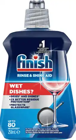 IGA Finish Rinse & Shine Aid offer