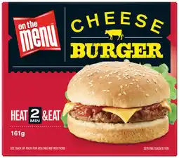 IGA On The Menu Burger 161‑165g Selected Varieties offer