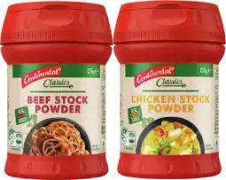 IGA Continental Stock Powder 120‑130g Selected Varieties offer