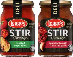 IGA Leggo’s Stir Through Sauce Selected Varieties offer