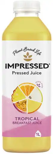 IGA Impressed Pressed Juice Selected Varieties offer