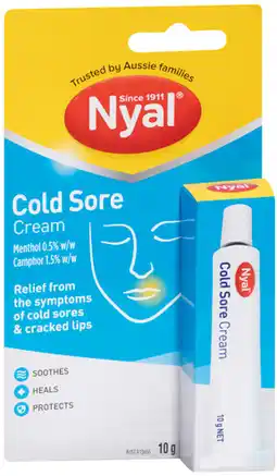 IGA Nyal Cold Sore Cream offer