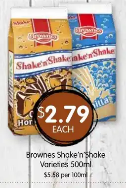 Spudshed Brownes Shake'n'Shake Varieties offer