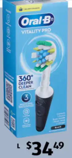 ALDI Oral-B Vitality Pro Electric Toothbrush offer