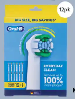 ALDI Oral-B Replacement Heads 12pk offer