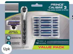 ALDI Prince Calibre 3-Blade Razors offer