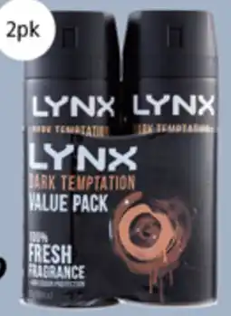 ALDI Lynx Body Spray Value Pack offer