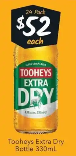 Ritchies Tooheys Extra Dry offer