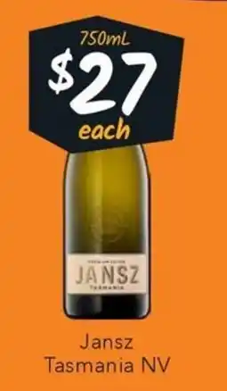 Ritchies Jansz Tasmania NV offer