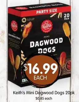 Spudshed Keith's Mini Dagwood Dogs offer