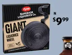 ALDI Fyna Giant Liquorice Wheel offer