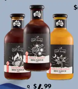 ALDI Pall Society Sweet Honey BBQ Sauce offer
