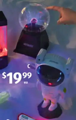 ALDI Plasma Ball Lamp or Astronaut Projector offer