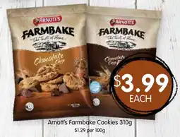 Spudshed Arnott's Farmbake Cookies offer