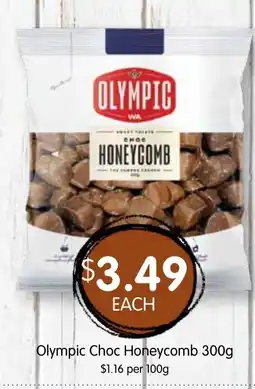 Spudshed Olympic Choc Honeycomb offer