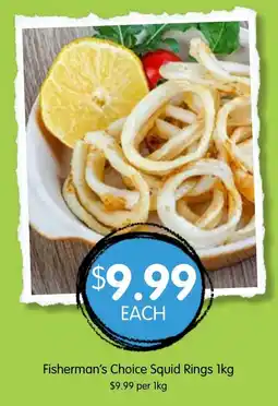 Spudshed Fisherman's Choice Squid Rings offer