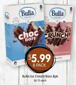 Spudshed Bulla Ice Cream Bars offer