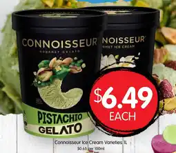 Spudshed Connoisseur Ice Cream Varieties offer