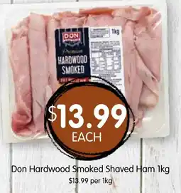 Spudshed Don Hardwood Smoked Shaved Ham offer