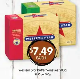 Spudshed Western Star Butter Varieties offer