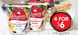 Spudshed Brownes Yoghurt Varieties offer