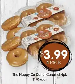 Spudshed The Happy Co Donut Caramel 4pk offer