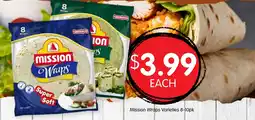 Spudshed Mission Wraps Varieties offer