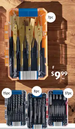 ALDI 7pc drill bit set offer