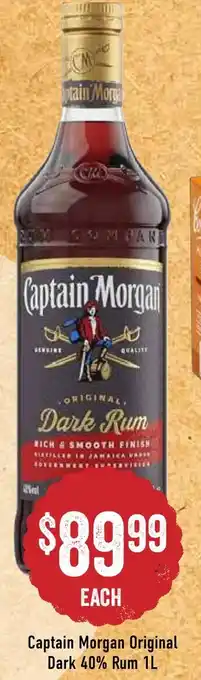 Captain Morgan Original Dark Rum
