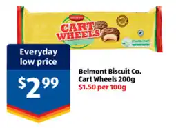 ALDI Belmont Biscuit Co. Cart Wheels offer