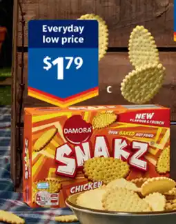 ALDI Damora Snakz offer