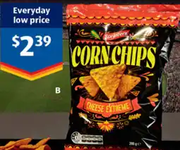 ALDI Sprinters Corn Chips Cheese Extreme offer