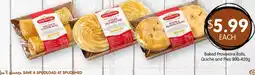 Spudshed Baked Provisions Rolls, Quiche and Pies offer