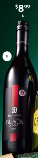ALDI Mcguigan black label red offer