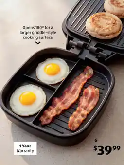 ALDI Griddle-style cooking surface offer