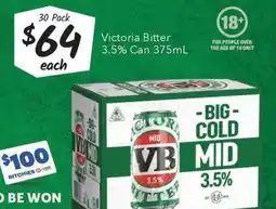 Ritchies Victoria Bitter offer