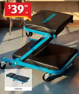 ALDI 2-in-1 Workshop Trolley/Stool offer