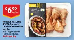 ALDI Ready, Set...Cook! RSPCA Approved Chicken Drumsticks offer