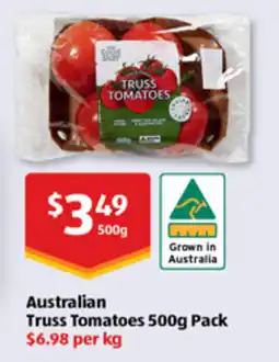 ALDI Australian Truss Tomatoes offer