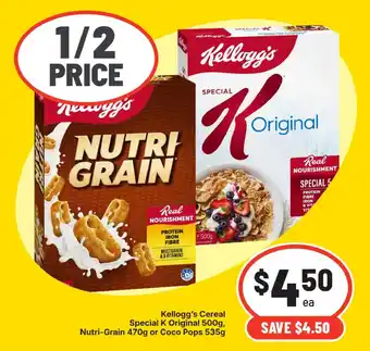 Kellogg's Cereal Special K Original