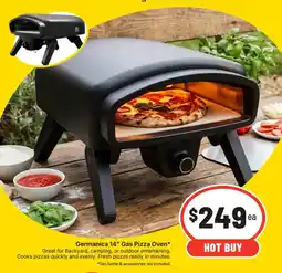 IGA Germanica 14" Gas Pizza Oven offer