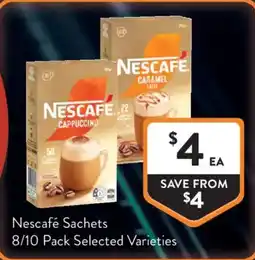 Foodworks Nescafe Sachets offer
