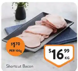 Foodworks Shortcut Bacon offer